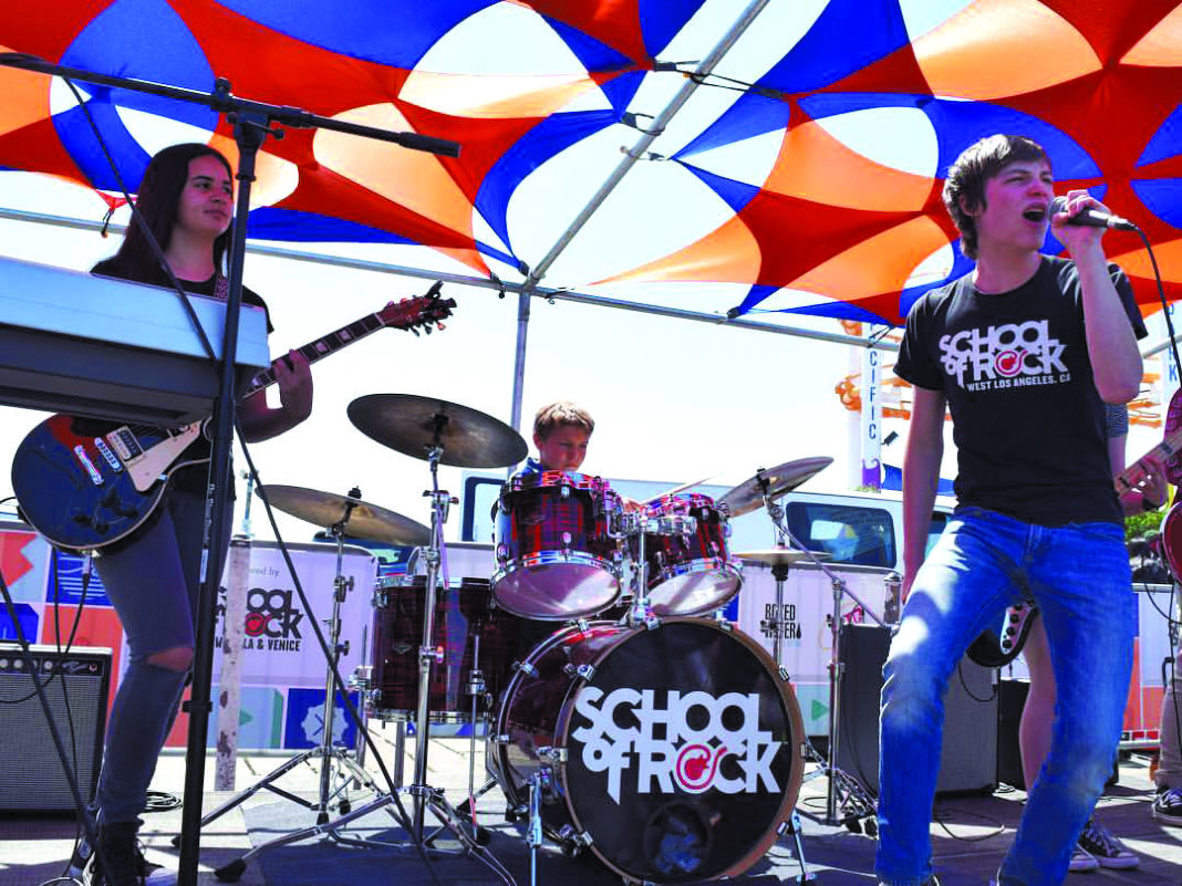 School of Rock Jams On Yo! Venice!